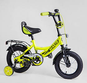 Двоколісний велосипед Corso Maxis 12 дюймів, 12852  жовтий