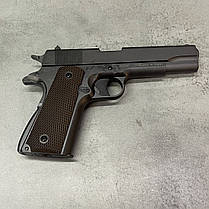 Пістолет пневматичний SAS 1911 Pellet кал. 4.5 мм, свинцеві кулі, нарізний ствол, Colt M1911, фото 6
