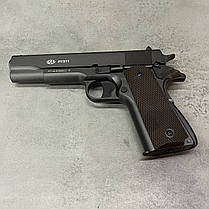 Пістолет пневматичний SAS 1911 Pellet кал. 4.5 мм, свинцеві кулі, нарізний ствол, Colt M1911, фото 5