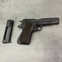 Пістолет пневматичний SAS 1911 Pellet кал. 4.5 мм, свинцеві кулі, нарізний ствол, Colt M1911, фото 4