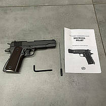 Пістолет пневматичний SAS 1911 Pellet кал. 4.5 мм, свинцеві кулі, нарізний ствол, Colt M1911, фото 2
