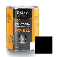 Грунтовка для металла Rolax ГФ-021 глифталевая черная 2.8 кг