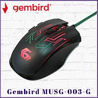 Мишка ігрова Gembird MUSG-003-G USB інтерфейс