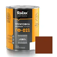 Грунтовка для металла Rolax ГФ-021 глифталевая красно-коричневый 0.9кг