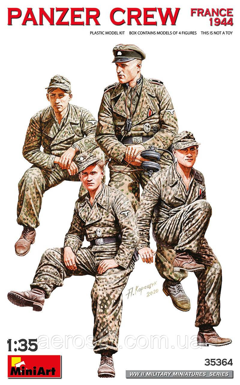 Танковий екіпаж. Франція 1944 р. 1/35 MiniART 35364