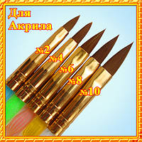 Нове Надходження: Набір Кистей для Акрилу і Бафи для Нігтів