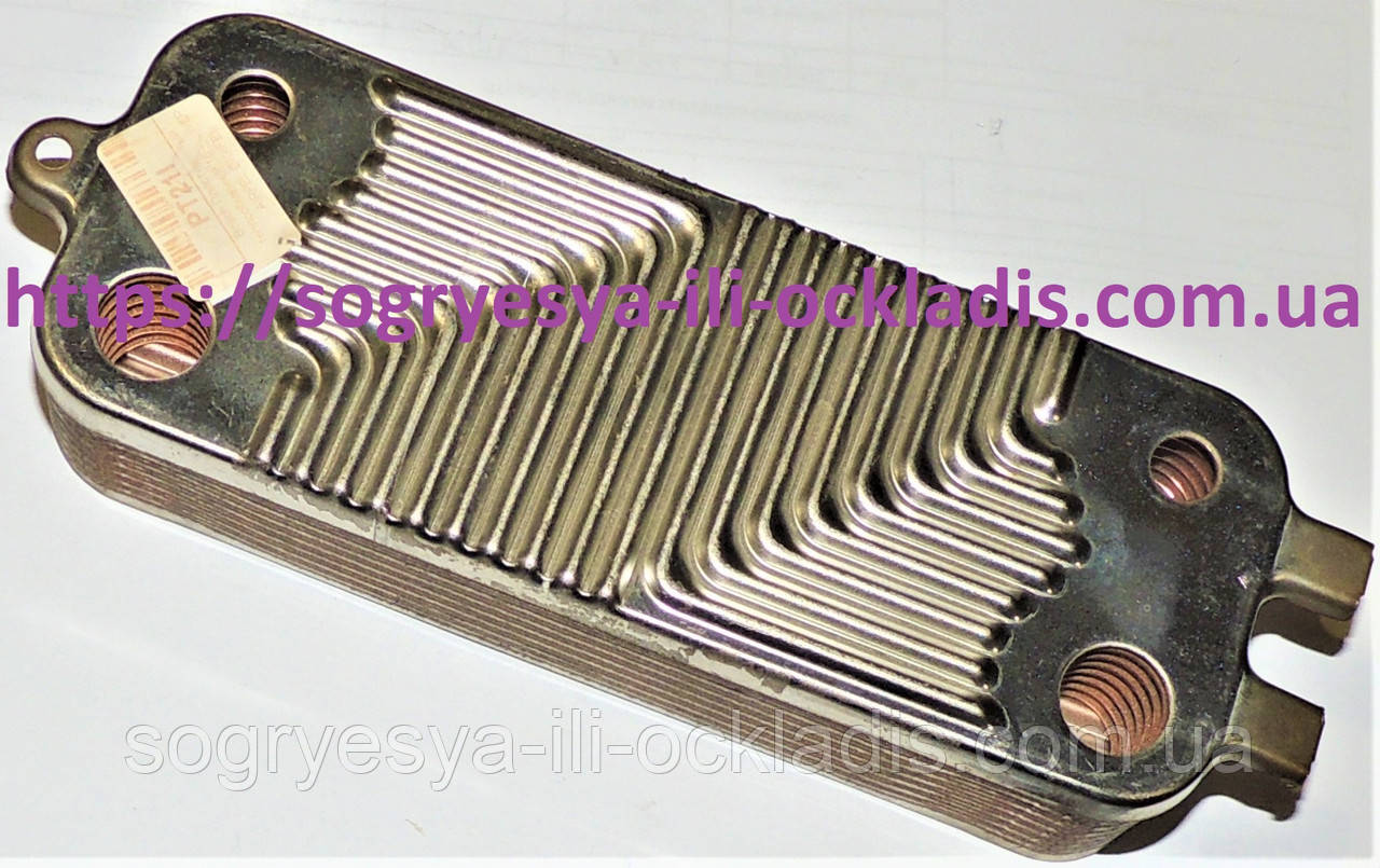 ТО ГВС SWEP 16 пластин 3-е "вух" (б.ф.у, EU) Bosch, Buderus, арт. 8718644625A, к.з. 0622/3, фото 1