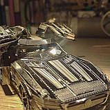 Металевий конструктор 3d пазл автомобіль, фото 4