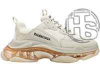 Мужские кроссовки Balenciaga Triple S Clear Sole Beige 544351W2GA19710