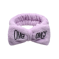 Повязка на голову SV OMG хлопковая Фиолетовый (sv2249-13)