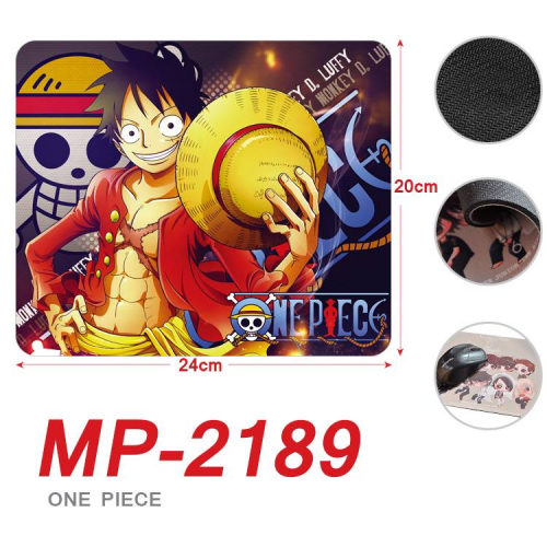 Килимок для миші One Piece "Монки Д. Луффі" 20 х 24 см 3DTOYSLAMP, фото 1
