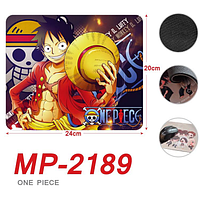 Килимок для миші One Piece "Монки Д. Луффі" 20 х 24 см 3DTOYSLAMP