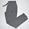 S (46-48). Сірі спортивні штани з манжетами, м'який і приємний трикотаж двунитка, фото 8