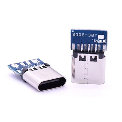 Конектор Type-C F USB3.1 гніздо на платі під паяння