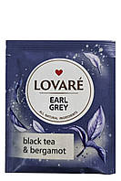 Чай Lovare Earl Grey черный с маслом бергамота 50 шт*2 г в мягкой упаковке (57152)
