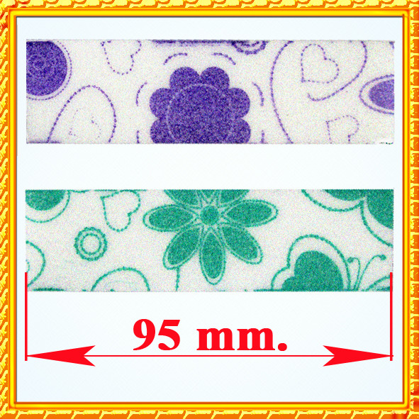 Бафик Шліфувальний Білий з Малюнком на пінообразної основі.