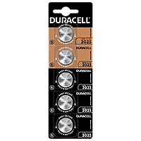 Батарейка литиевая DURACELL DL2025 3V (5 шт. в блистере)