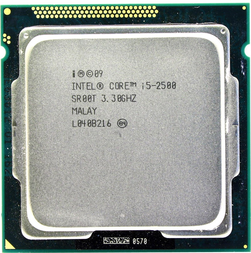 Купить Процессор Intel Core i5-2500 3.3-3.7 GHz, LGA1155 95W, цена 390 ...