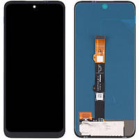 Дисплей Motorola XT2173, XT2173-2, XT2173-3 Moto G31 с сенсором (тачскрином) черный TFT