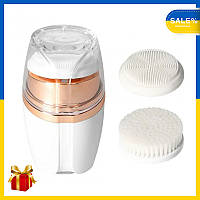 HT Щетка для лица Soniс Facial Cleansing Brush LT-606 с насадками