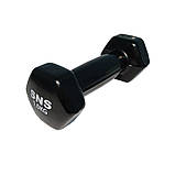 Гантелі 1кг для фітнесу вінілові (пара), фото 2