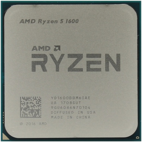 Процесор AMD Ryzen 5 1600 3.2-3.6 GHz AM4, 65W