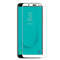 Стекло защитное Samsung Galaxy J6 2018 J600 3D белое