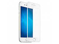 Защитное стекло для iPhone 6+/6s+ белое 5D