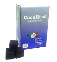 Кокосовый уголь для кальяна CocoHeat, 1 кг