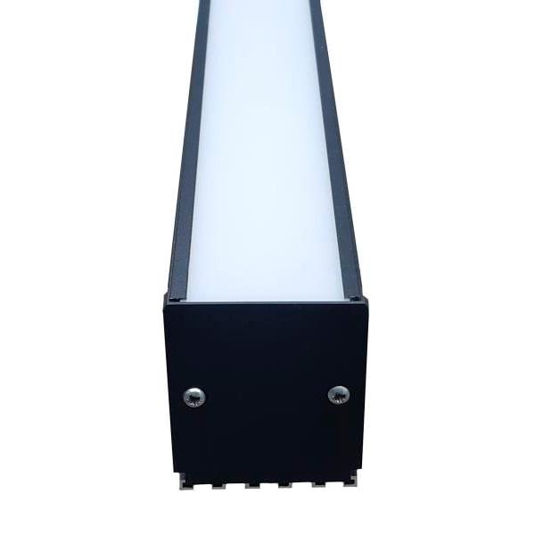 Линейный подвесной светильник на тросах 80W 5000К 2400мм черный Led-Story PROFI - фото 3 - id-p1832892837