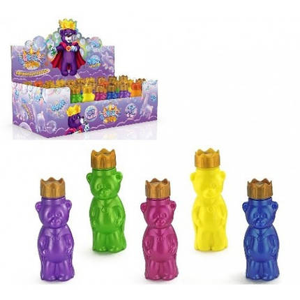 Мильні бульбашки Bubbles King 70 мл 40 шт. у блоці, фото 1