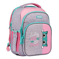 Рюкзак шкільний 1 Вересня S-106 Best Friend, рожевий/сірий