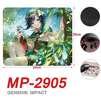Коврик для мыши Genshin Impact "Венти 2" 20 х 24 см 3DTOYSLAMP