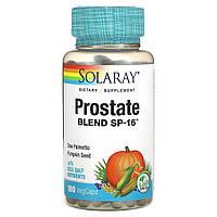 Комплекс Для Підтримки Функції Простати, Prostate Blend SP-16, Solaray, 100 Капсул