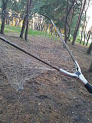 Підсак складний телескопічний(кордова нитка) 67*70*250 см