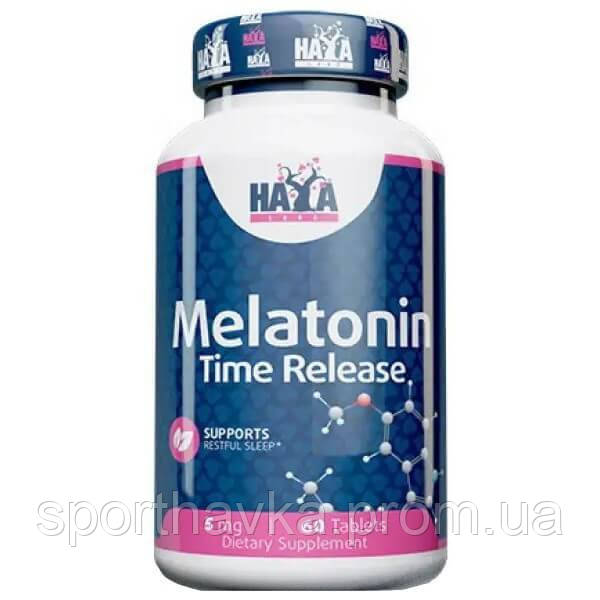 Melatonin Time Release 5 мг Haya Labs (60 таблеток)
