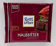Тёмный шоколад Ritter Sport Halbbitter 50% какао 100г Германия