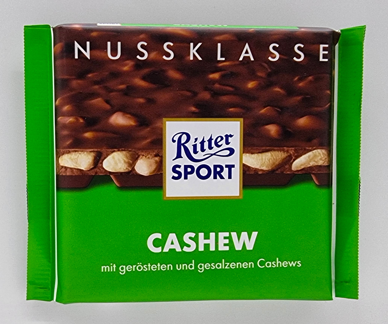 Молочний шоколад Ritter Sport Cashew 100 г Німеччина, фото 1