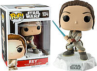 STAR WARS: The Force Awakens Rey зі Lightsaber Funko Pop! Вінілова фігурка (включає сумісний захисний чох