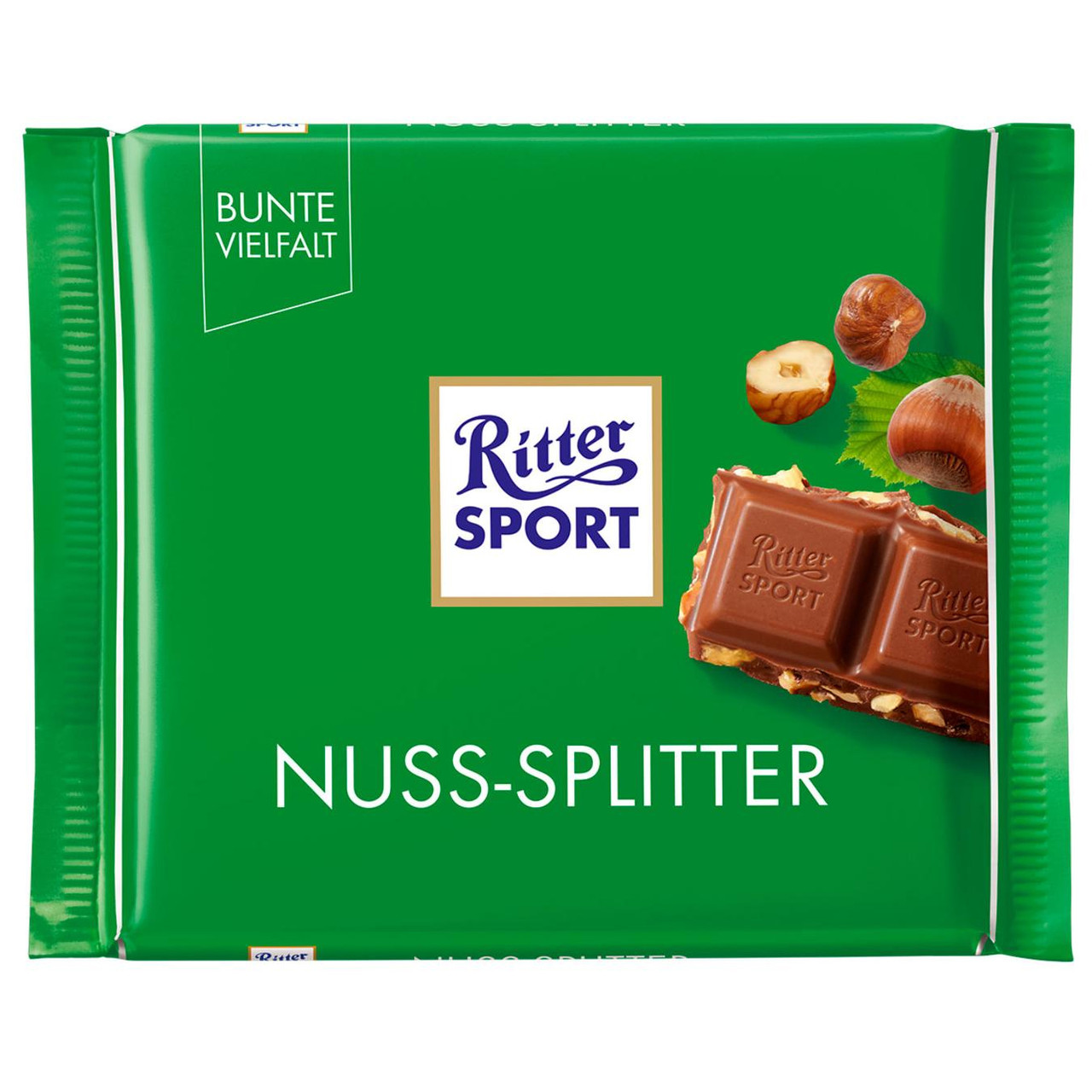 Молочний шоколад Ritter Sport Nuss-Splitter 100 г Німеччина