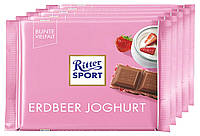Молочный шоколад Ritter Sport Erdbeer Joghurt 100г Германия