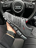 Чоловічі кросівки Adidas ClimaCool Dark grey текстильні з сіткою літо-весна темно сірі. Живе фото. топ, фото 3