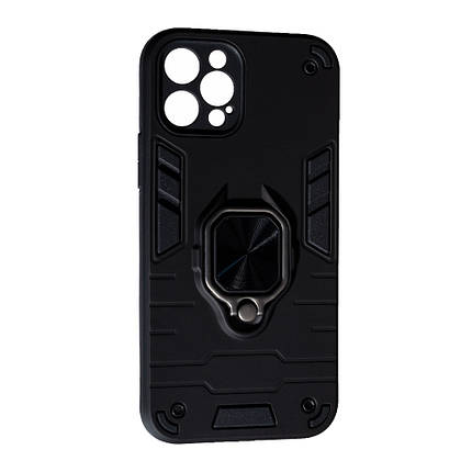 Чохол Antishock для Apple iPhone 12 Pro Max Black, фото 1