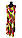 Літній сарафан довгий широкий універсальний розмір 50-60 (C5062), фото 2