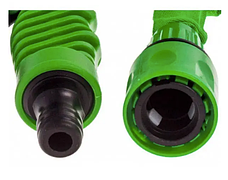 Посилений садовий шланг для поливу X-hose Pro 60м (200FT) з розпилювачем, зелений, фото 5