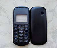 Корпус Nokia 103/1280 (черный ) с клавиатурой,без середины