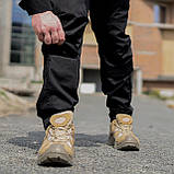 Тактичний костюм Grifon: сорочка Ubacs + штани Apex (чорна) ріп-стоп, фото 3