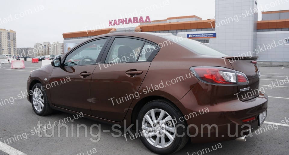 Спойлер Mazda 3 BL (спойлер на кришку багажника Мазда 3 BL), фото 1
