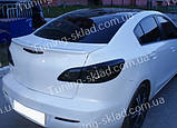 Спойлер Mazda 3 BL (спойлер на кришку багажника Мазда 3 BL), фото 4