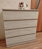 Комод лайт на 4 ящики колір Аляска